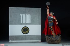 OFFERTA MARVEL THOR AVENGERS ASSEMBLE STATUE POLYSTONE SIDESHOW 1/5 SCALE 65 CM