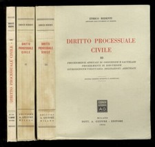Diritto processuale civile. Volume I: Nozioni e regole generali. Volume II: Il p