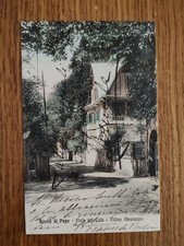 Cartolina Postale di Rocca di Papa Viale del Tufo viaggiata inizio 900