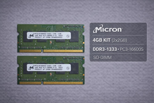 Micron ddr3 1333 - micron, ddr3-1333