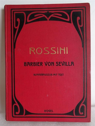 Rossini barbier siviglia - rossini,