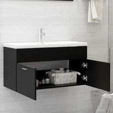 Mobile sotto lavabo 90 x 38,5 x 46 cm VIDAXL per lavabo ad incasso
