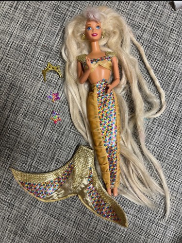 Barbie sirena magica chioma - sirena,