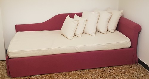 Letto con cassettone - letto,