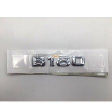 Distintivo cromato scritta