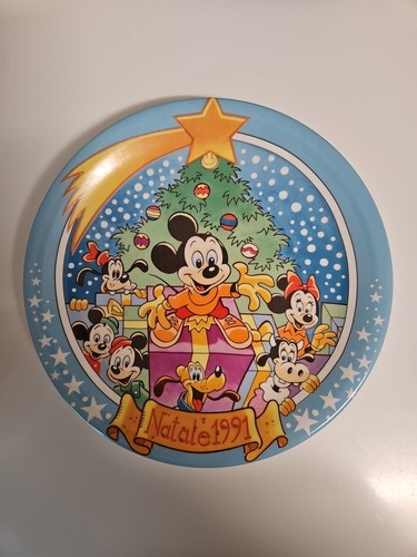 Piatto natale disney 1991 - 1991, da