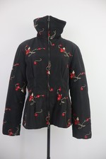 MARIELLA BURANI GIUBBINO DONNA TG. 46 JACKET WOMAN MADE ITALY VINTAGE FLOREALE