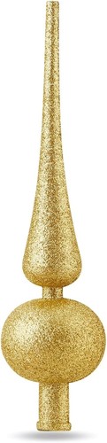 Puntale dorato per albero - , di