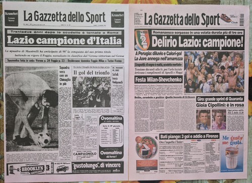 Prime pagine gazzetta dello - prime,
