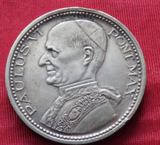 Medaglia Paolo VI argento 900/1000 Ø mm.35