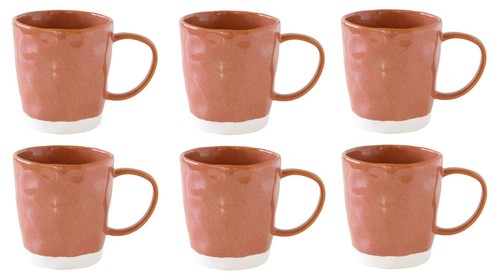6er set tazze tazza interiors - set,