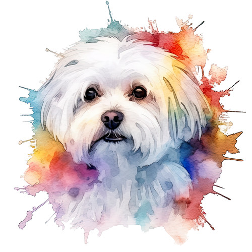 Adesivo auto maltese - , cani