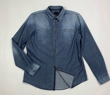 Sisley camicia uomo usato slim