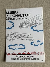 Cartolina museo caproni 1978 - museo,