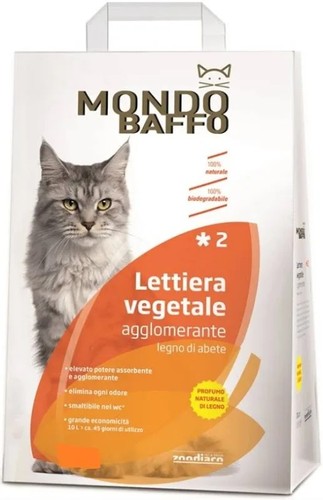 Mondo baffo lettiera vegetale - mondo,