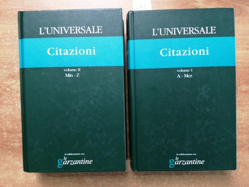 Citazioni completa voll - completa, 2
