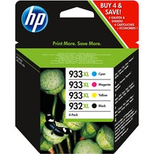 4 cartucce ORIGINALI per stampante HP OfficeJet 7510A All-in-One