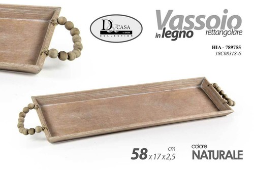 Vassoio centrotavola legno - vassoio,