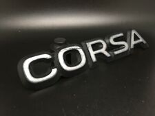 OPEL CORSA 153MM LOGO SIGLA EMBLEMA FREGIO STEMMA SCRITTA TARGHETTA BADGE PLACCA