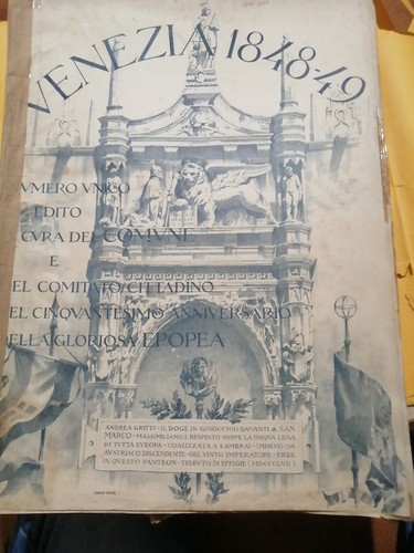 Venezia libro antico - antico, 1898
