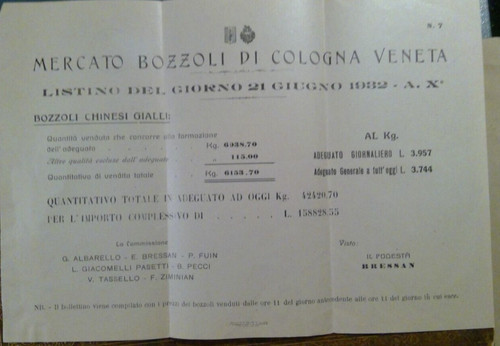 Locandina cologna veneta 1932 - veneta,