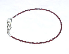 Bracciale a corda 6" perle