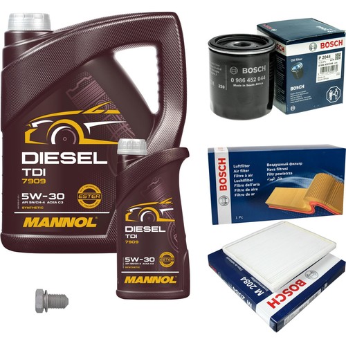 Bosch controllo set mannol - controllo,