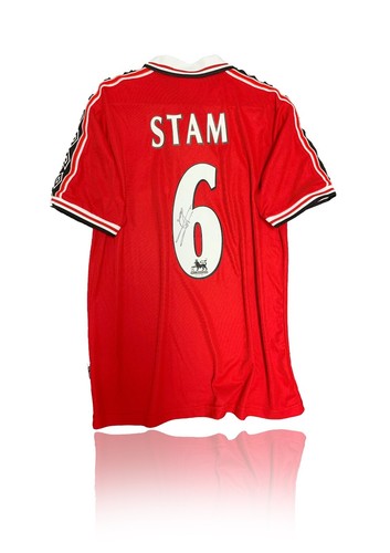 Maglia rossa firmata jaap stam - firmata,