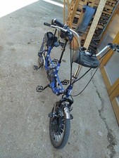 bicicletta tandem graziella 20" artigianale elettrica 