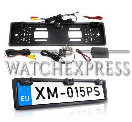 Portatarga con telecamera kit - portatarga,