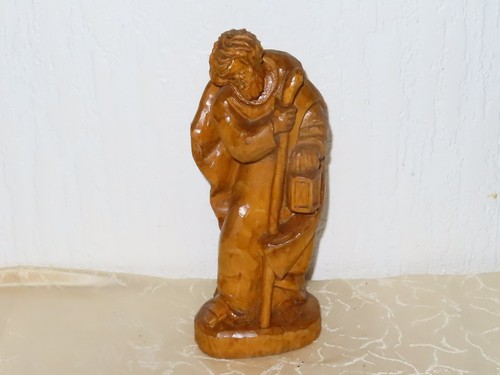 Figurina per presepe - per, legno