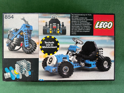 Lego technik kart - lego, (854)