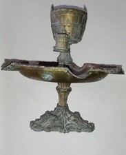 Posacenere con candelabro in