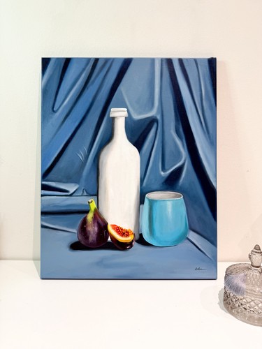 Vaso fico dipinto - e,