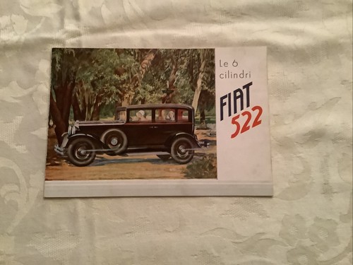 Fiat 522 cilindri - fiat, le