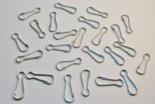 Ganci molla a scatto - 25,