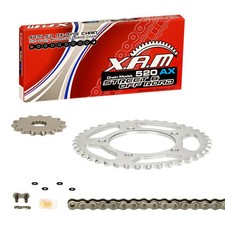 Kit Catena Aprilia AF1 125 Replica, anno 1989 (EU); XAM X-Ring Extra Rinforzata 