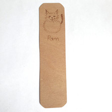 Segnalibro in legno per gatti