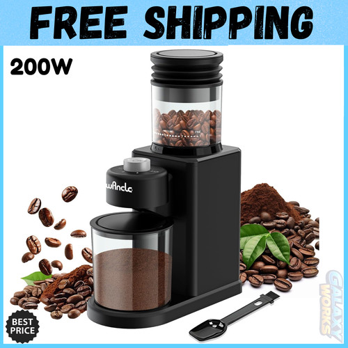 Macinacaffè elettrico burr - macinacaffè,