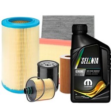 KIT TAGLIANDO 6 LT OLIO SELENIA 5W30+4 FILTRI FIAT FREEMONT 2.0 Mtj 140 170CV