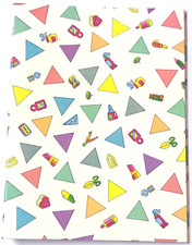 RACCOGLITORE A5 ad ANELLI LINEA SCUOLA by CARTORAMA MADE in ITALY VINTAGE '80s