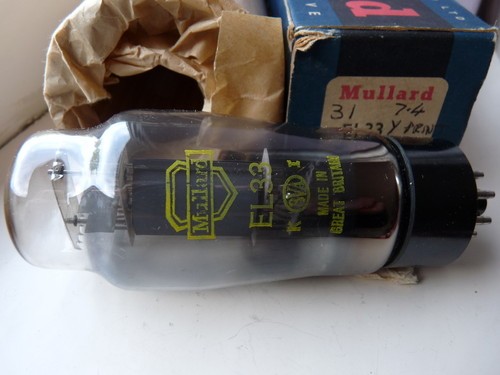 El33 mullard yellow print kt61 - el33,