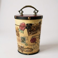 Barattolo Caffarel in Legno