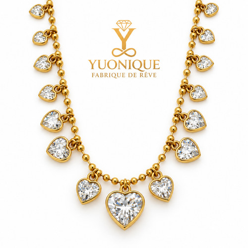 Collana yuonique donna dorata - yuonique,