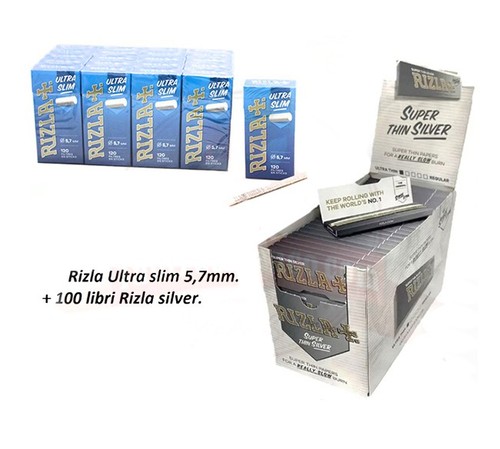 Cartine rizla silver corte - silver, +