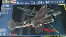 Revell 04319 Focke Wulf Ta 154a ZANZARIERA 1:72