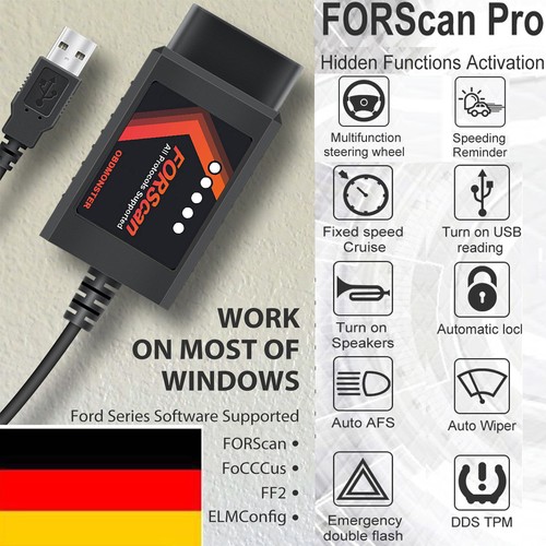 Adattatore forscan elmconfig - forscan,