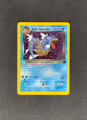Pokemon dark gyarados rara - pokemon,