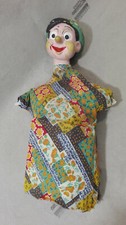 PINOCCHIO BURATTINO MARIONETTA CELLULOIDE STOFFA VINTAGE EPOCA 70 - 80 TOYS