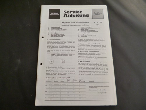 Manuale servizio originale - manuale,